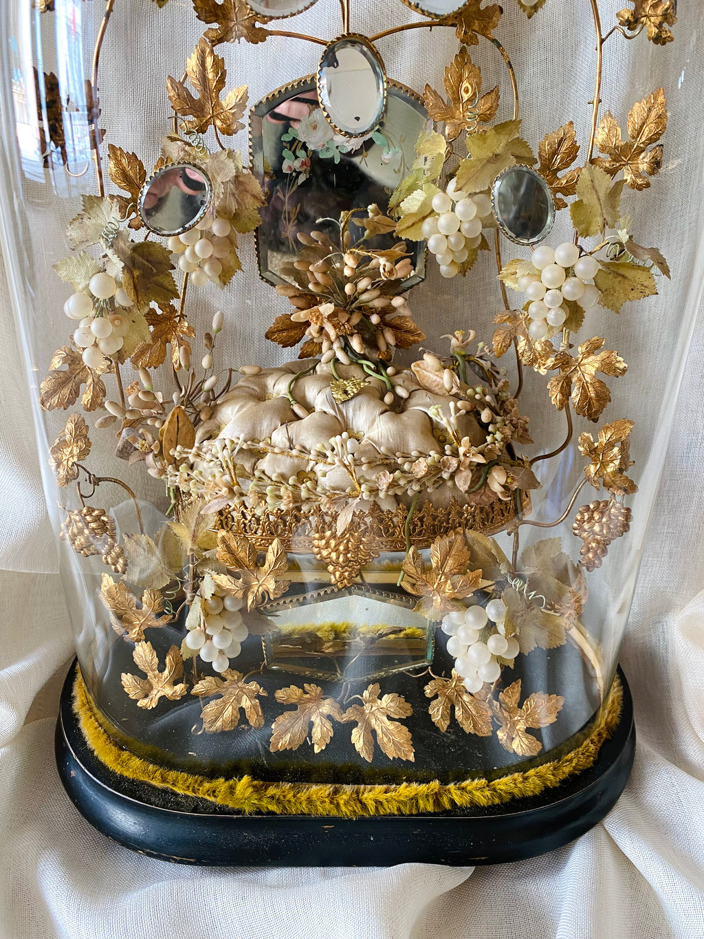 Très grand globe de mariée // Fin XIXème siècle