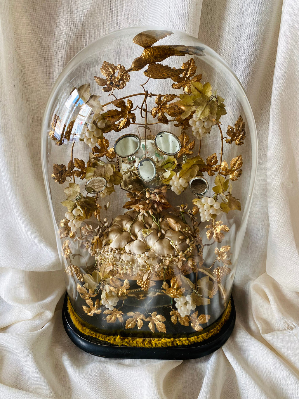 Très grand globe de mariée // Fin XIXème siècle
