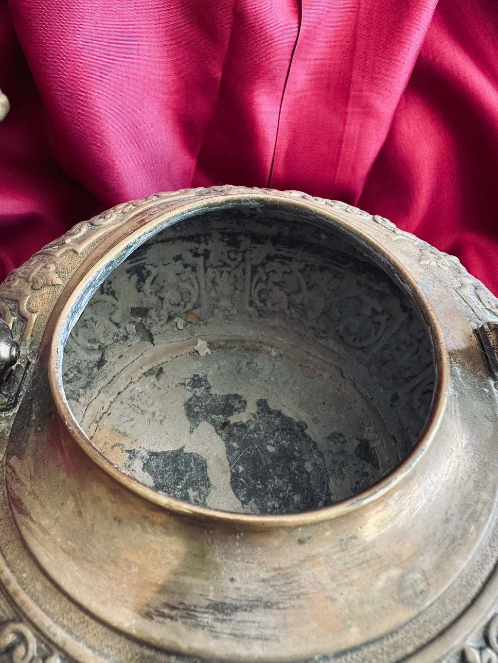 OBJET RARE ! Théière en laiton, manufacture parisienne // Fin XIXème siècle