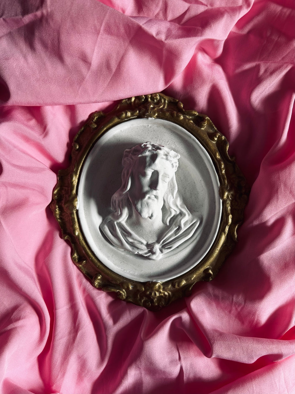Reliquaire du Christ en plâtre // Fin XIXème siècle