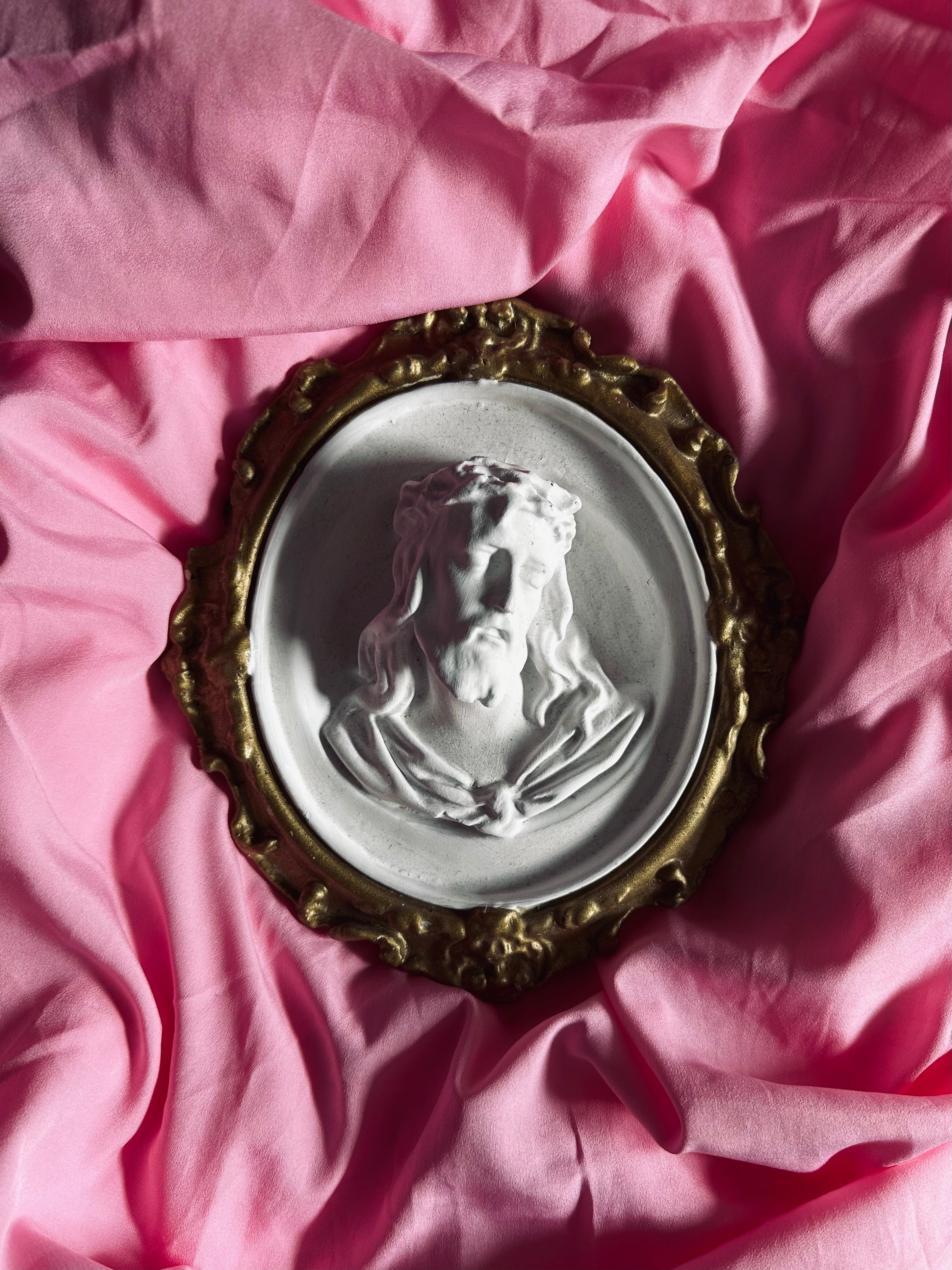 Reliquaire du Christ en plâtre // Fin XIXème siècle