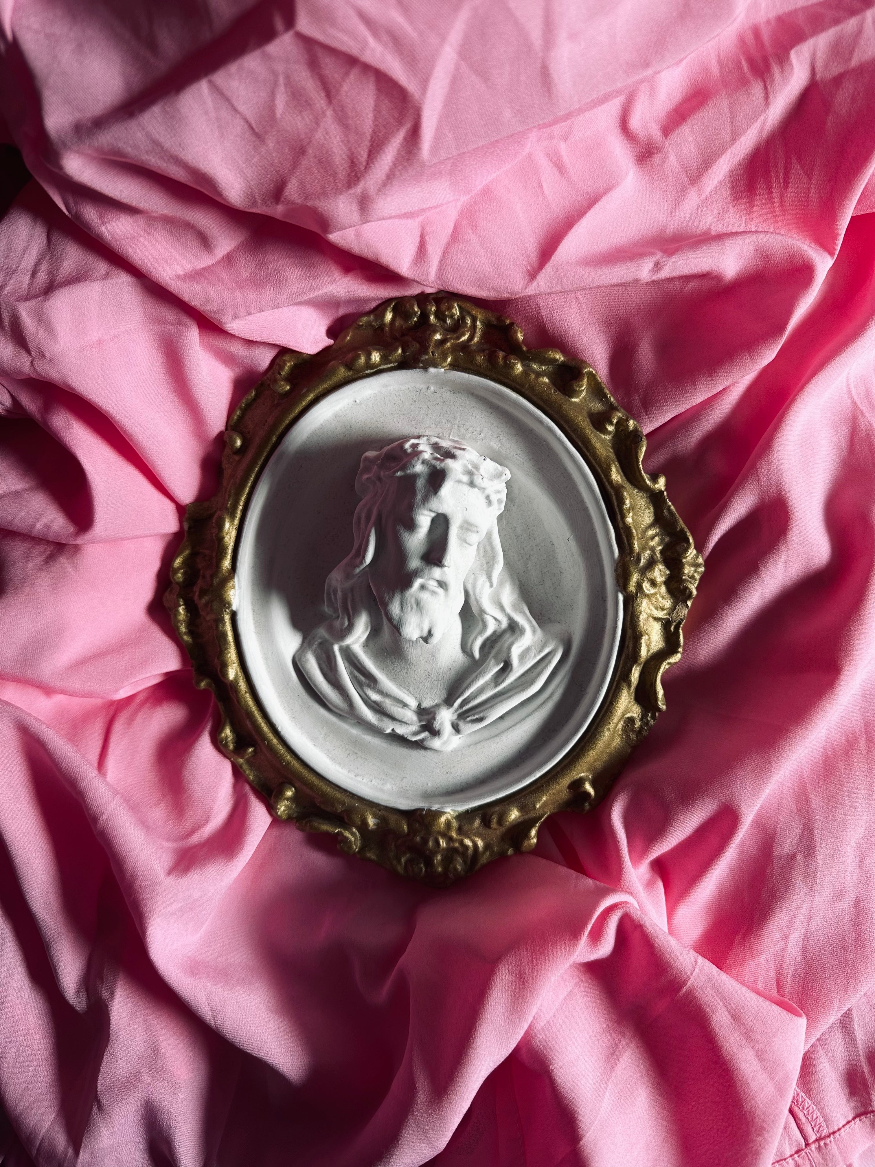 Reliquaire du Christ en plâtre // Fin XIXème siècle
