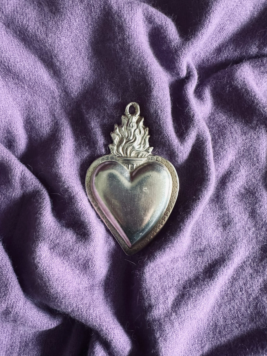 Ex-voto "coeur sacré" de fabrication allemande // Circa 1930