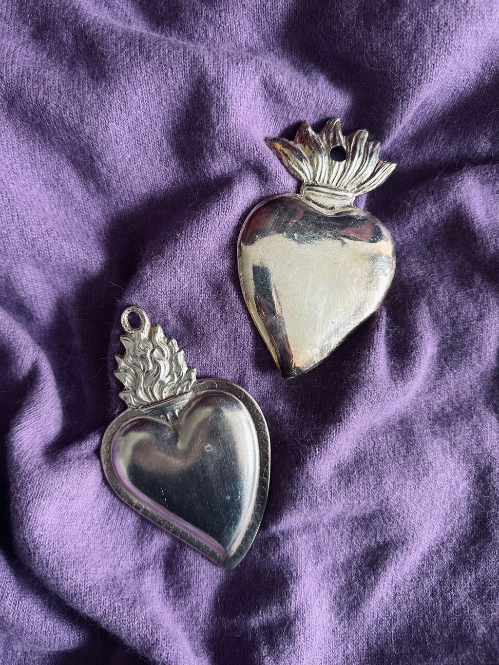 Ex-voto "coeur sacré" de fabrication allemande // Circa 1930