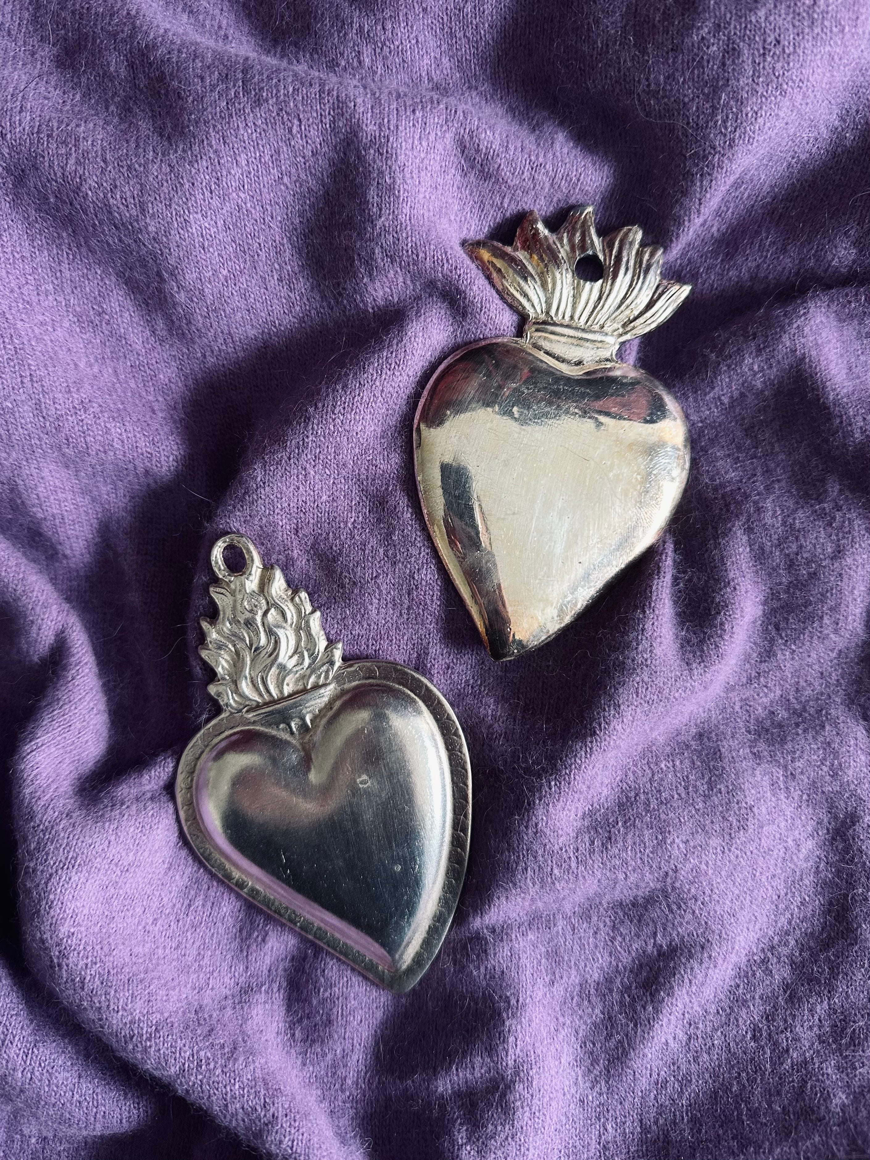 Ex-voto "coeur sacré" de fabrication allemande // Circa 1930