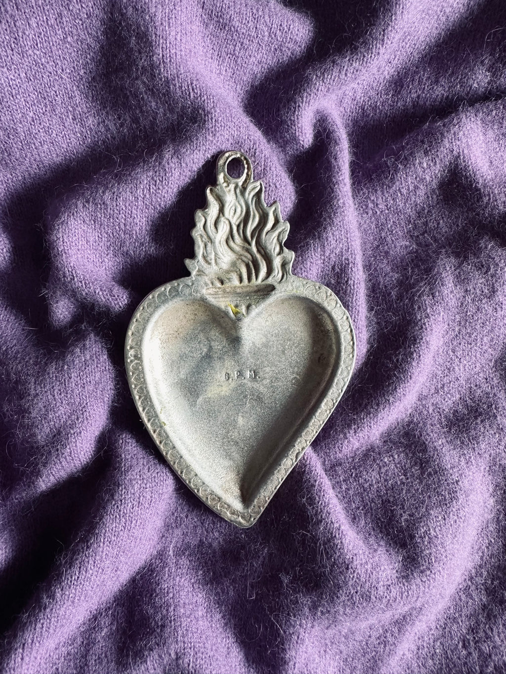 Ex-voto "coeur sacré" de fabrication allemande // Circa 1930