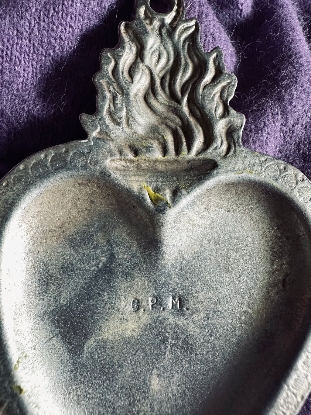 Ex-voto "coeur sacré" de fabrication allemande // Circa 1930