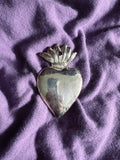 Ex-voto "coeur sacré" de fabrication allemande // Circa 1930
