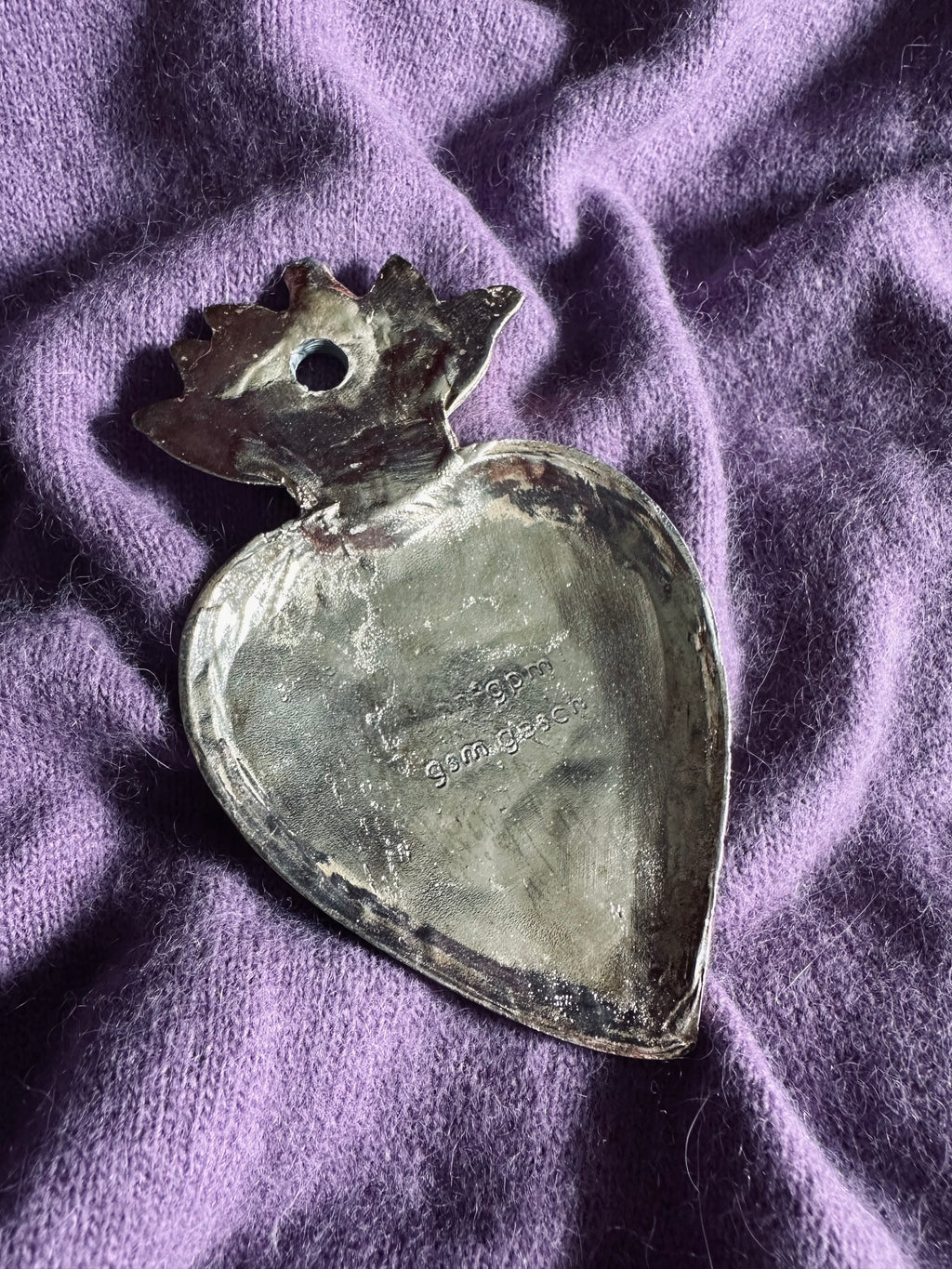 Ex-voto "coeur sacré" de fabrication allemande // Circa 1930