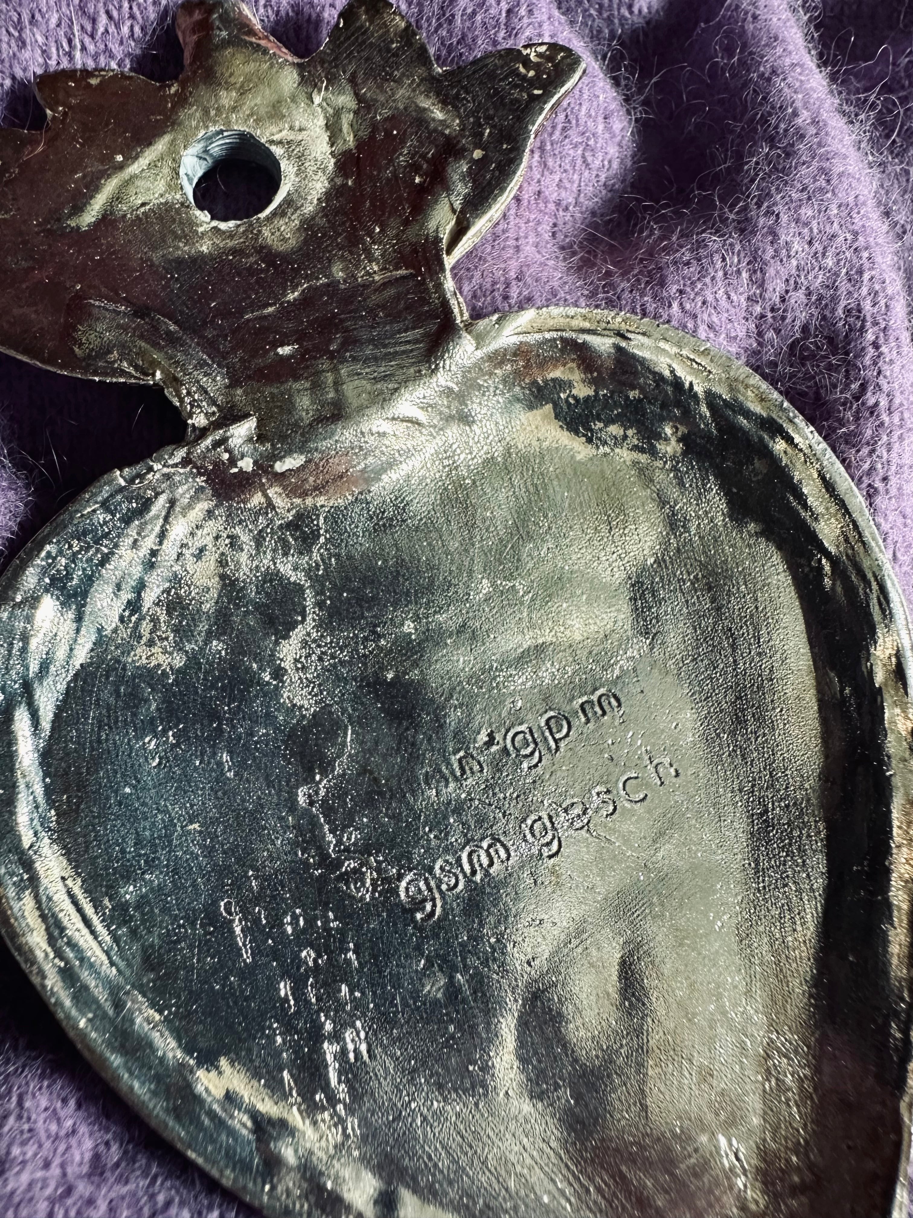 Ex-voto "coeur sacré" de fabrication allemande // Circa 1930