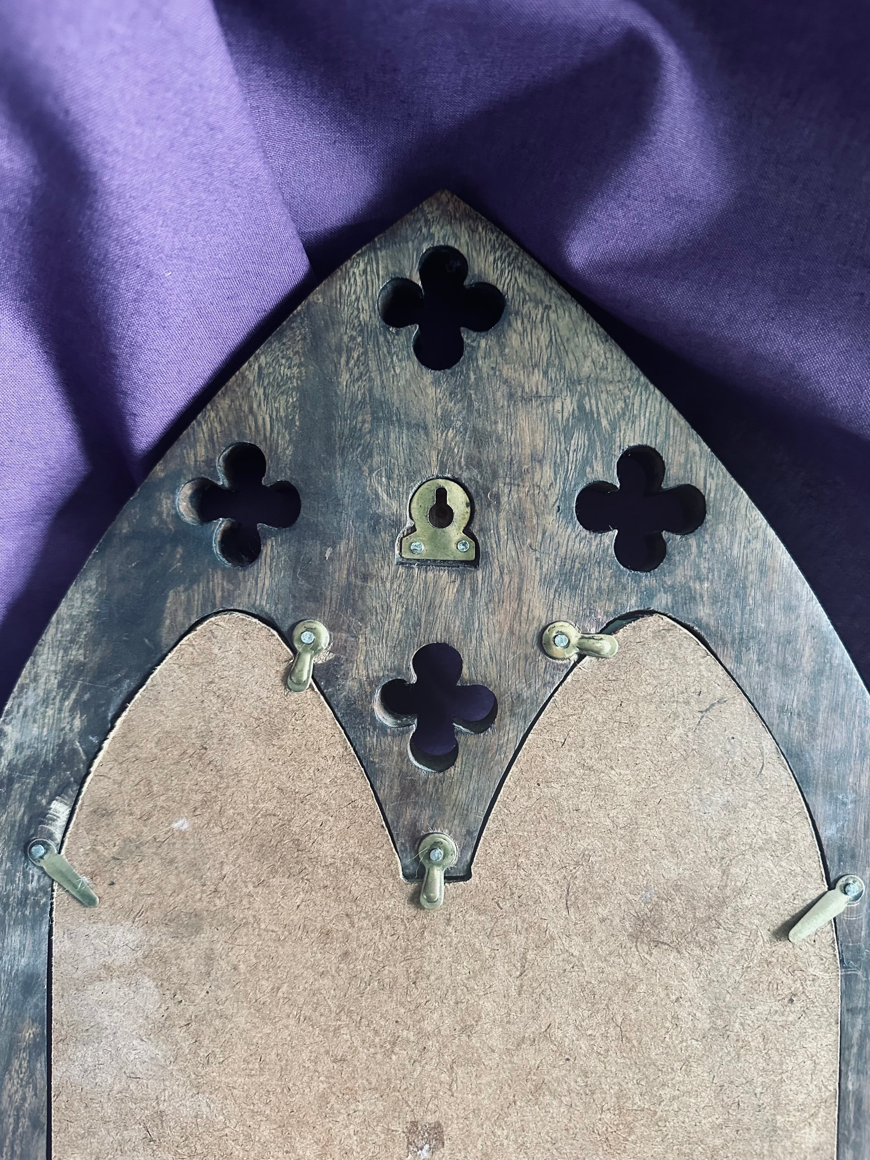 Miroir gothique en bois // XXème siècle