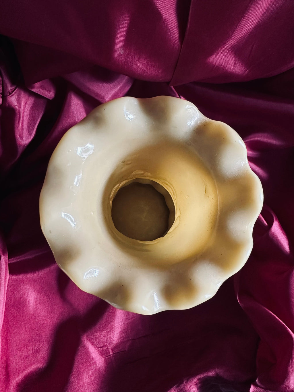 Vase en opaline de foire // Circa 1930